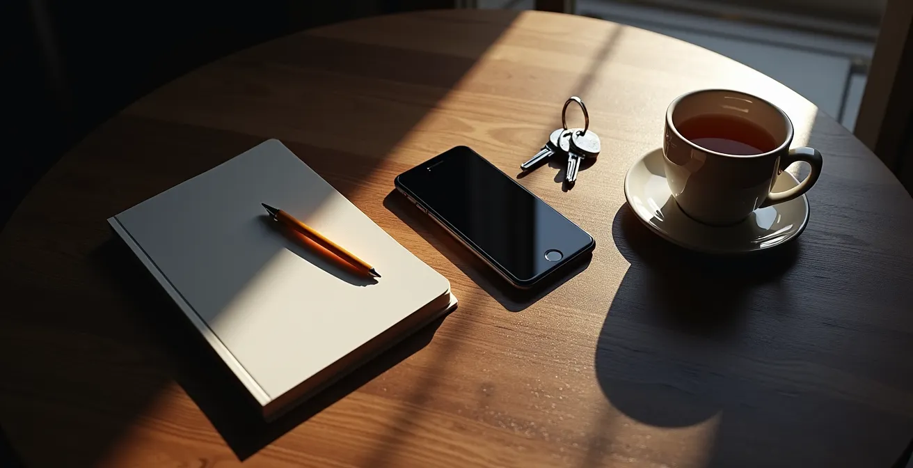 Abstract visualization of digital stress waves emanating from silent devices